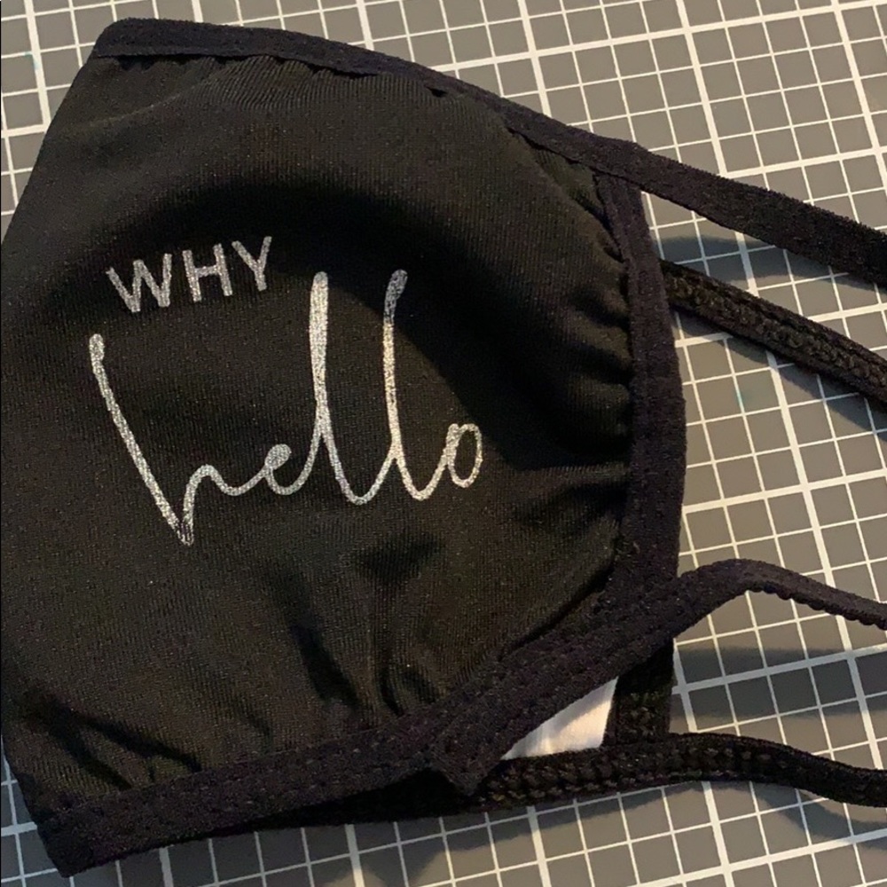 Unisex Face mask With Filter Pocket
